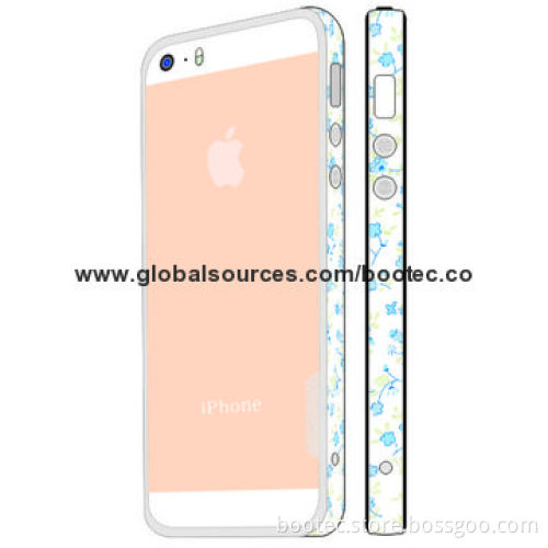 Soft Transparent TPU Bumpers for iPhone 5S, Any Colorful Patterns